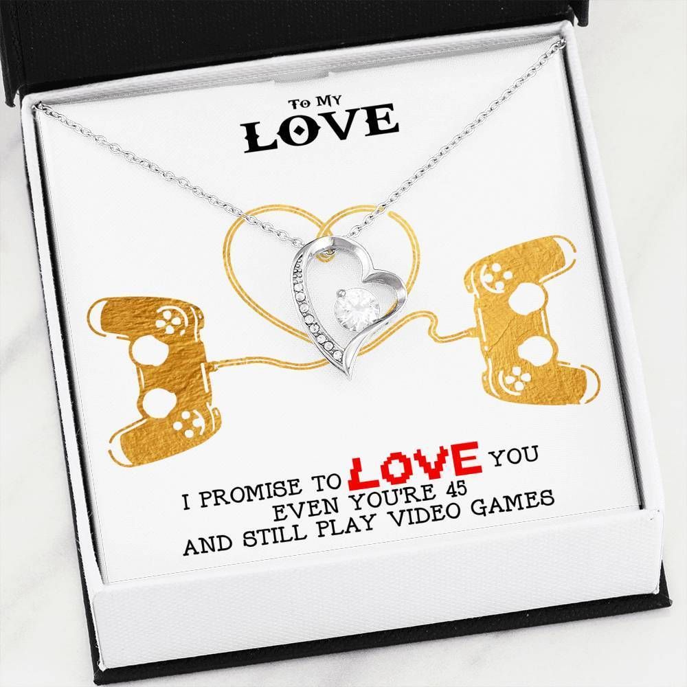 Promise To Love You Forever Love Necklace For Wife