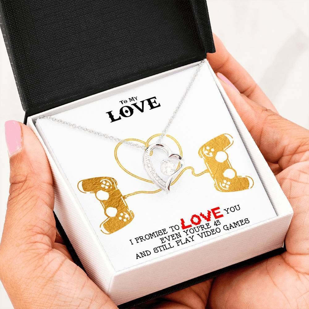 Promise To Love You Forever Love Necklace For Wife