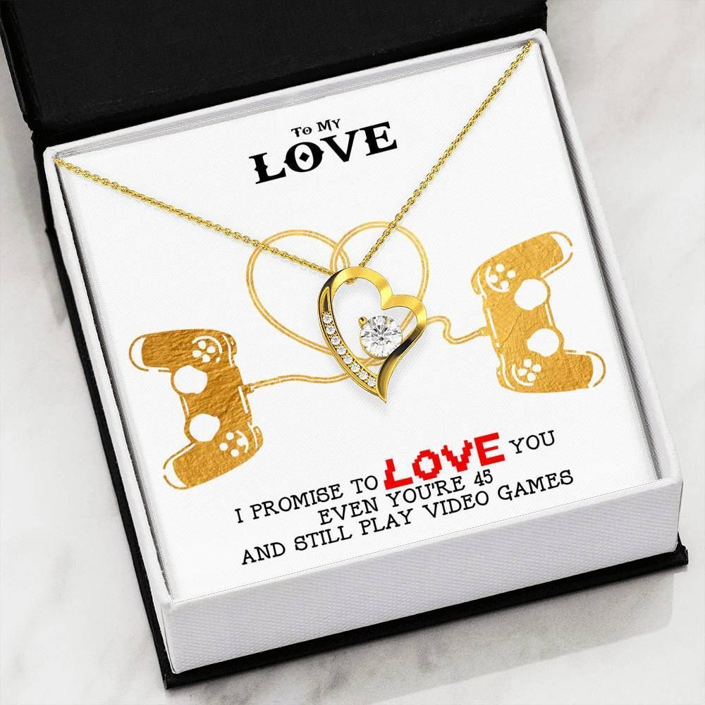 Promise To Love You Forever Love Necklace For Wife