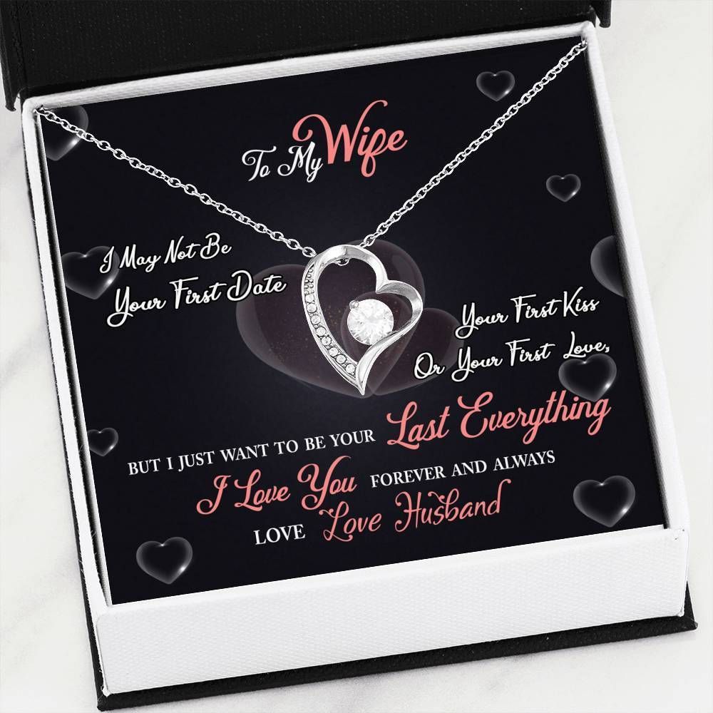 I Love You Forever And Always Forever Love Necklace For Wife