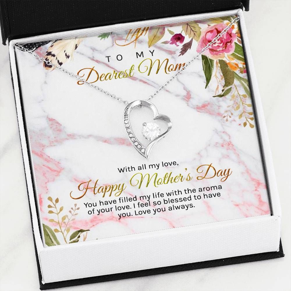 Love You Always Forever Love Necklace For Mom