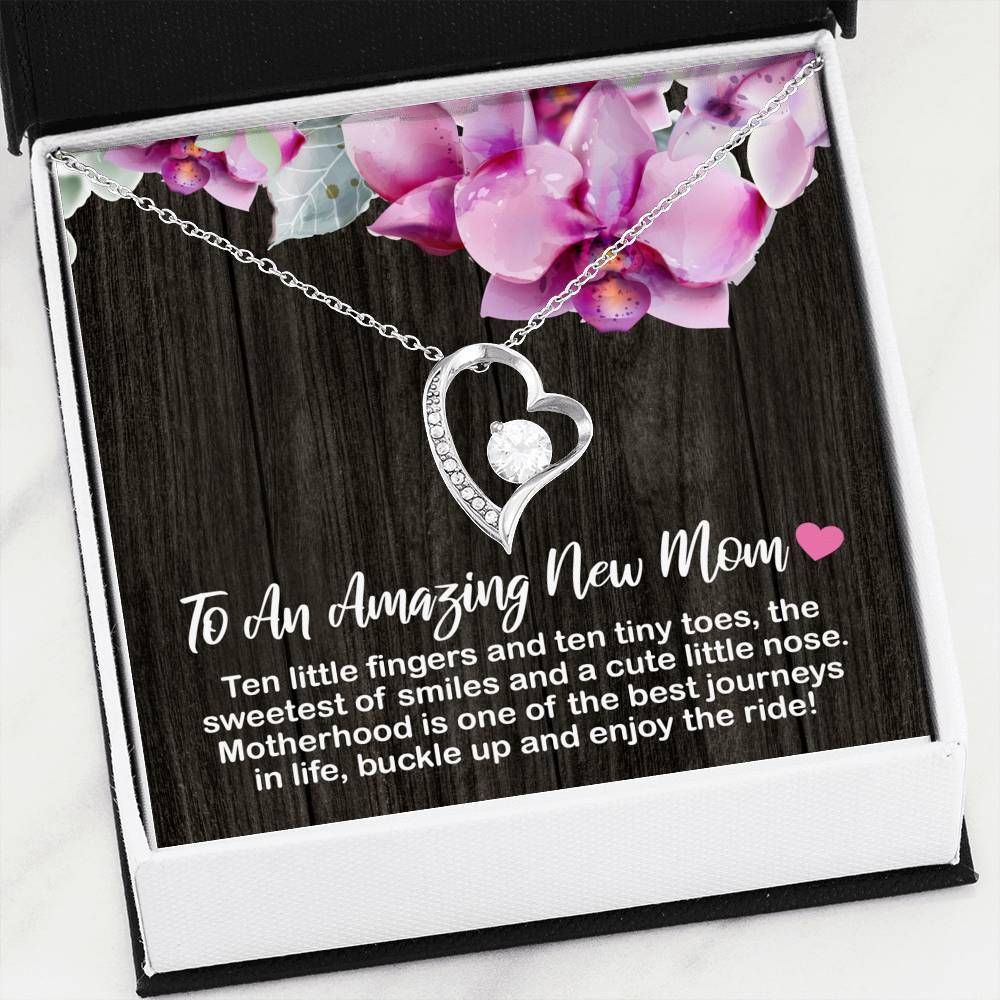 Congratulations Forever Love Necklace Gift For New Mom