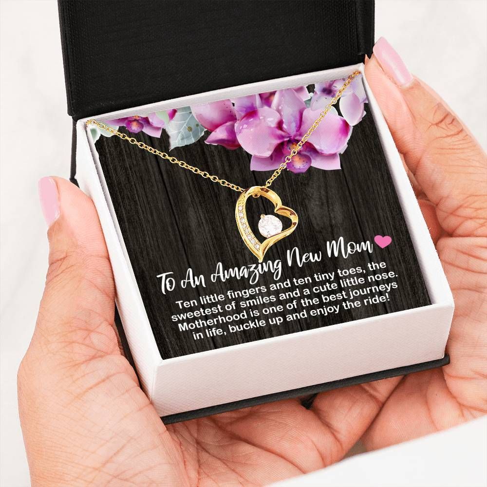 Congratulations Forever Love Necklace Gift For New Mom