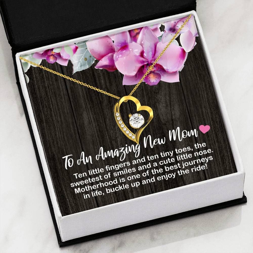 Congratulations Forever Love Necklace Gift For New Mom