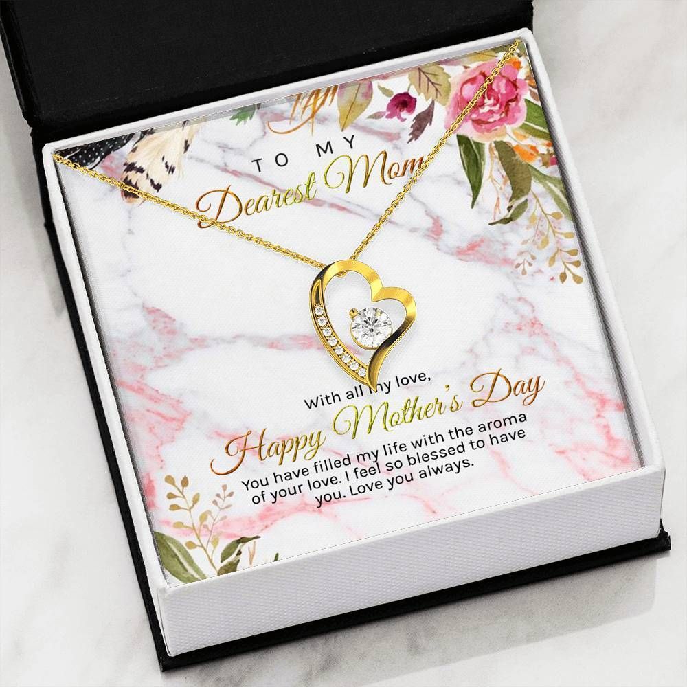 Love You Always Forever Love Necklace For Mom