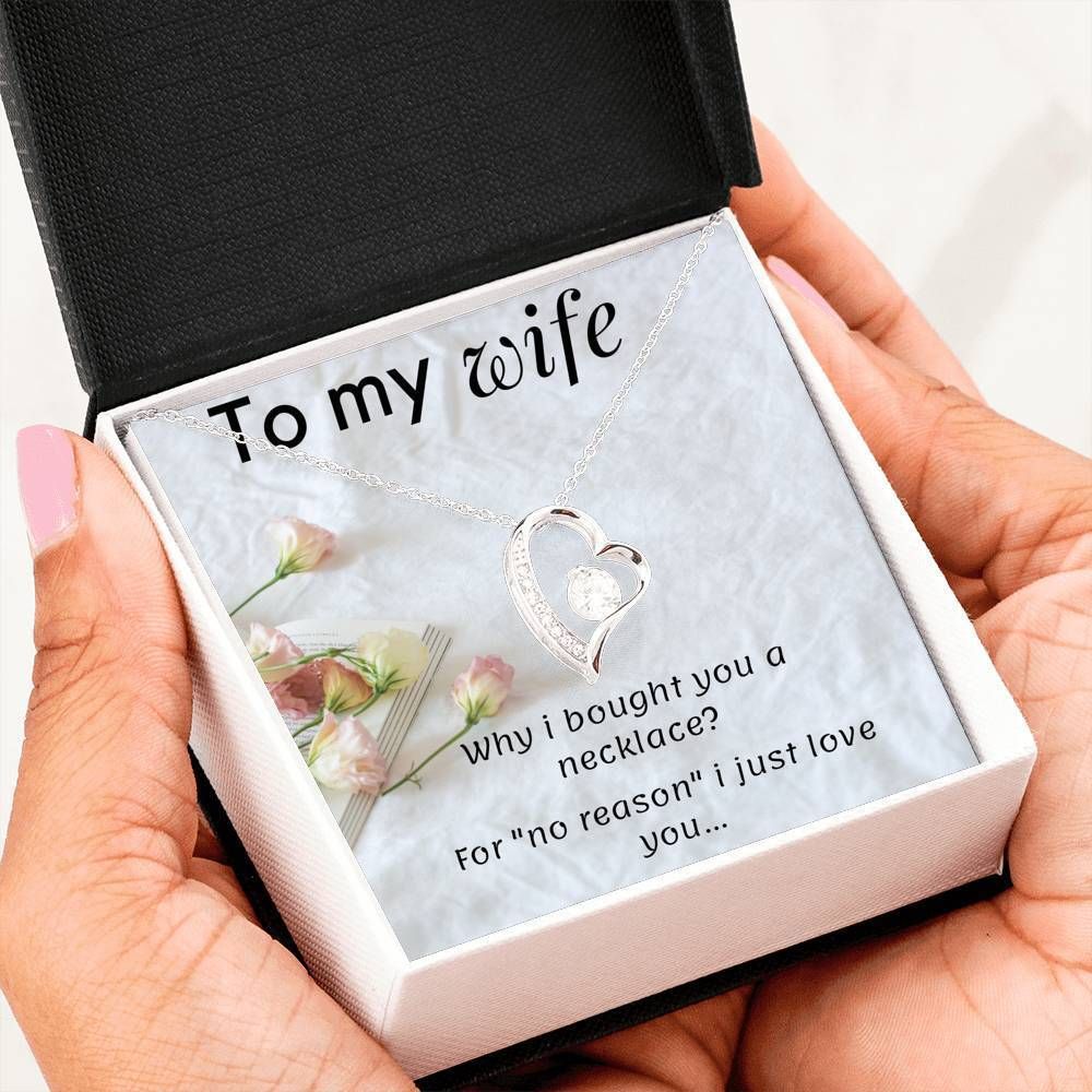 I Just Love You Forever Love Necklace For Wife