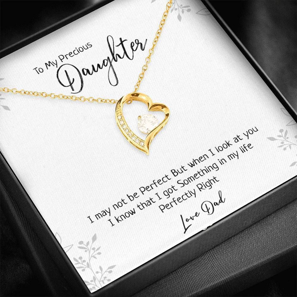 I Got Something In My Life Perfectly Right Forever Love Necklace For Daughter