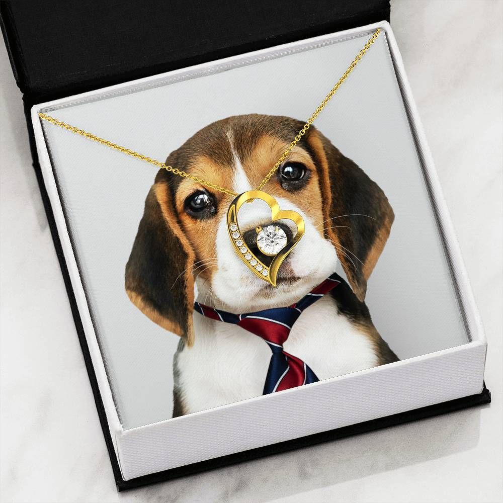 Baby Beagle Forever Love Necklace For Dog Lover