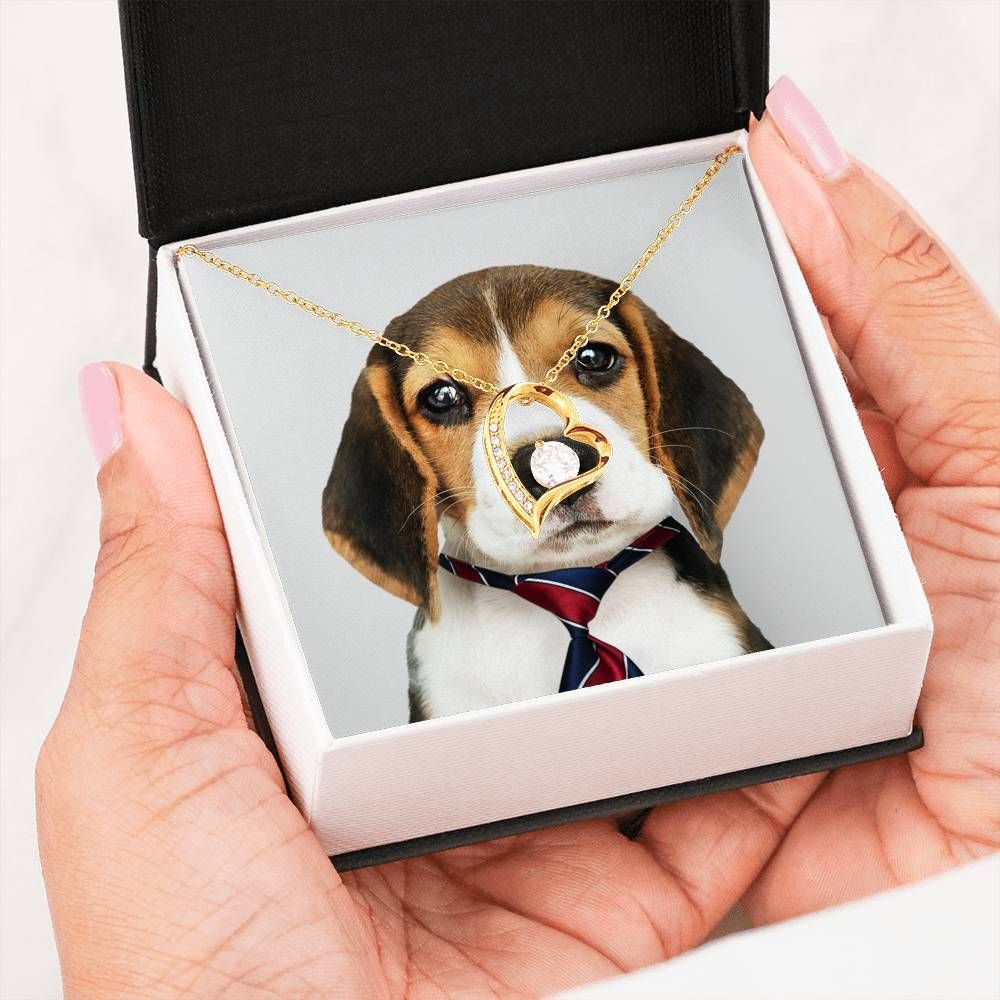 Baby Beagle Forever Love Necklace For Dog Lover