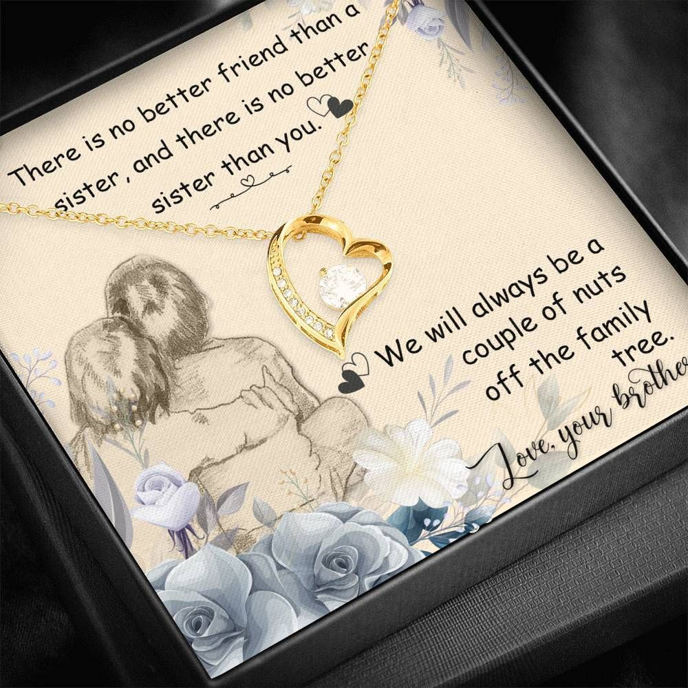 Always Be A Couple Of Nuts Forever Love Necklace For Sister