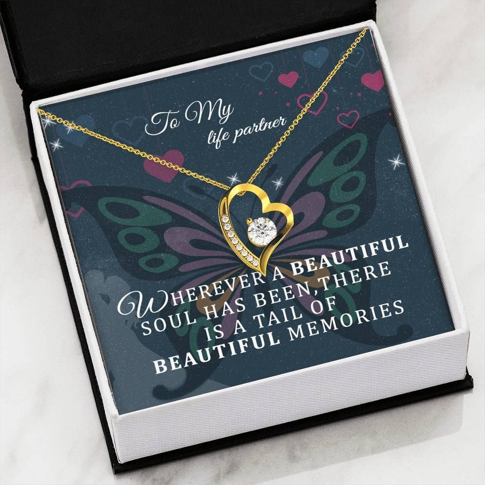 A Tall Of Beautiful Memories Forever Love Necklace For Darling