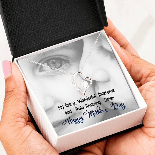 Mother's Day Truly Amazing Sister Forever Love Necklace For Women