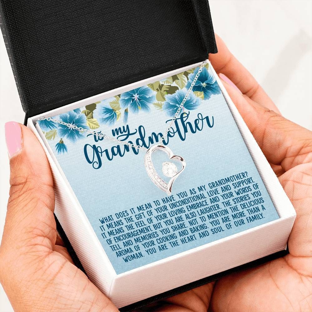 The Heart And Soul Of Our Family Forever Love Necklace For Grandmother