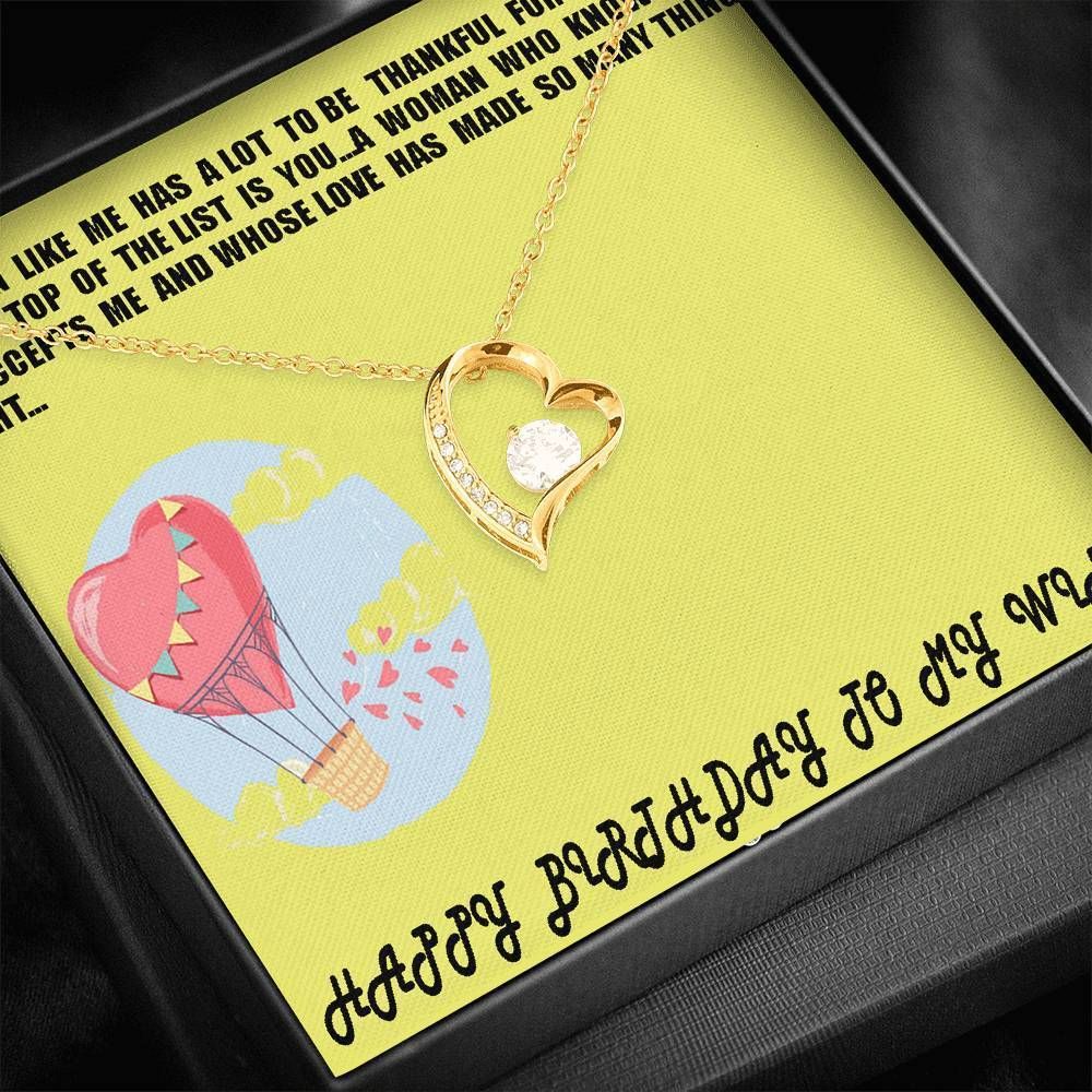 You Are My First Choice Forever Love Necklace Birthday For Wife