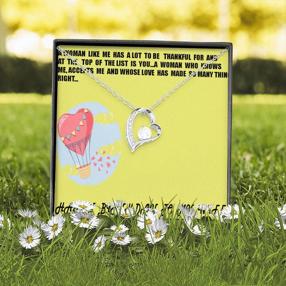 You Are My First Choice Forever Love Necklace Birthday For Wife