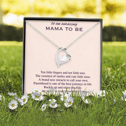 Brand New Miracle To Call Your Own Forever Love Necklace For Mama To Be