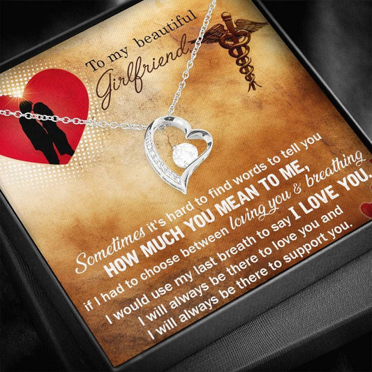 Veterinary How Much You Mean To Me Forever Love Necklace For Lover