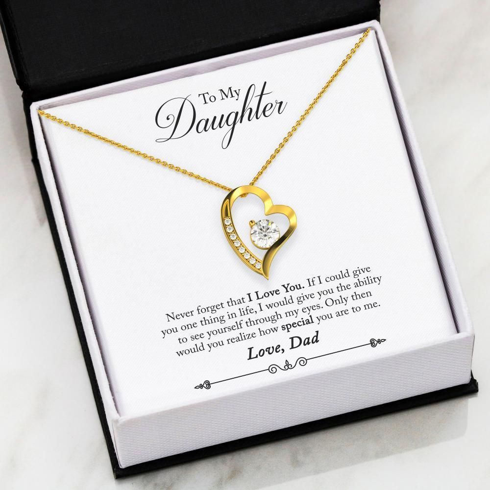 How Special You Are Forever Love Necklace For Daughter