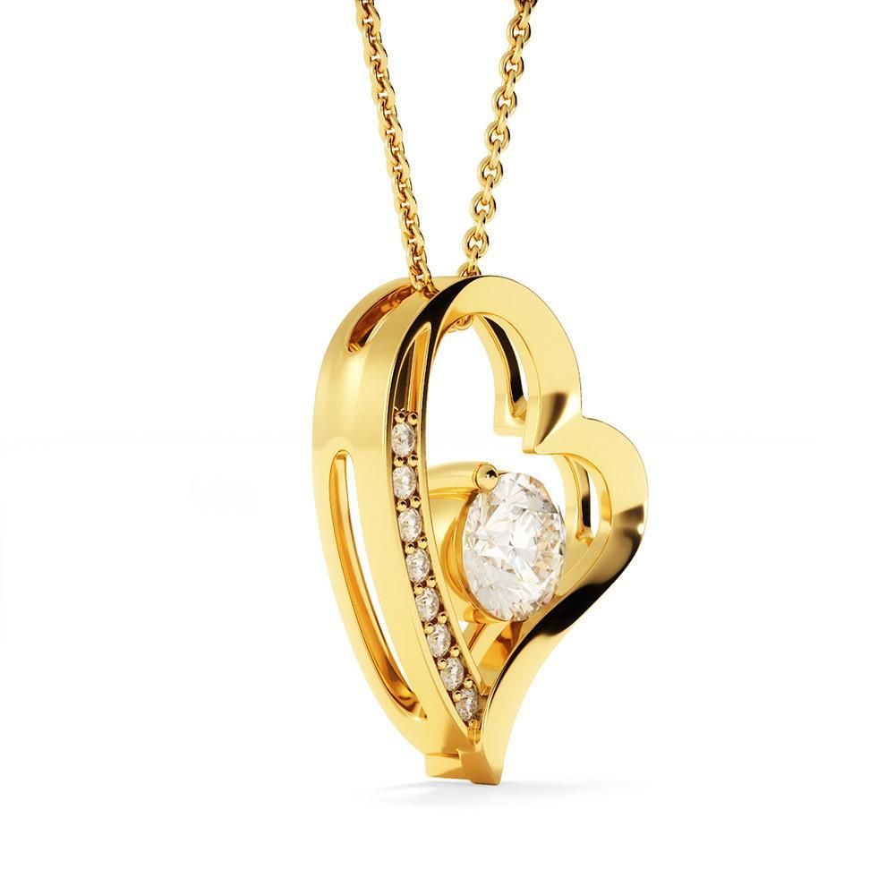 Forever Love Necklace For Daughter Always Remember