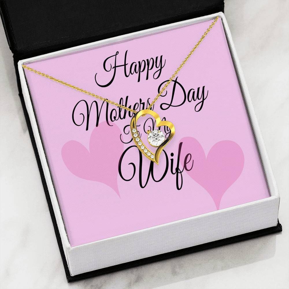 Happy Mother's Day Forever Love Necklace For Wife