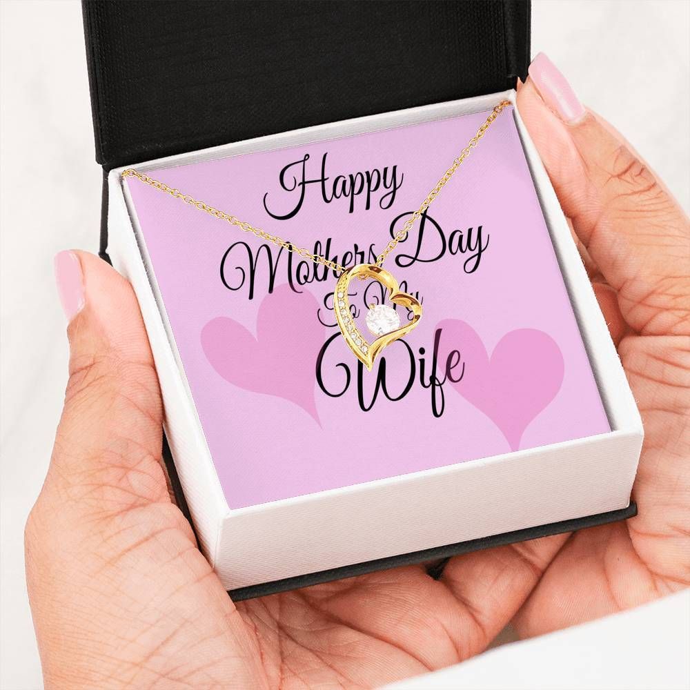 Happy Mother's Day Forever Love Necklace For Wife