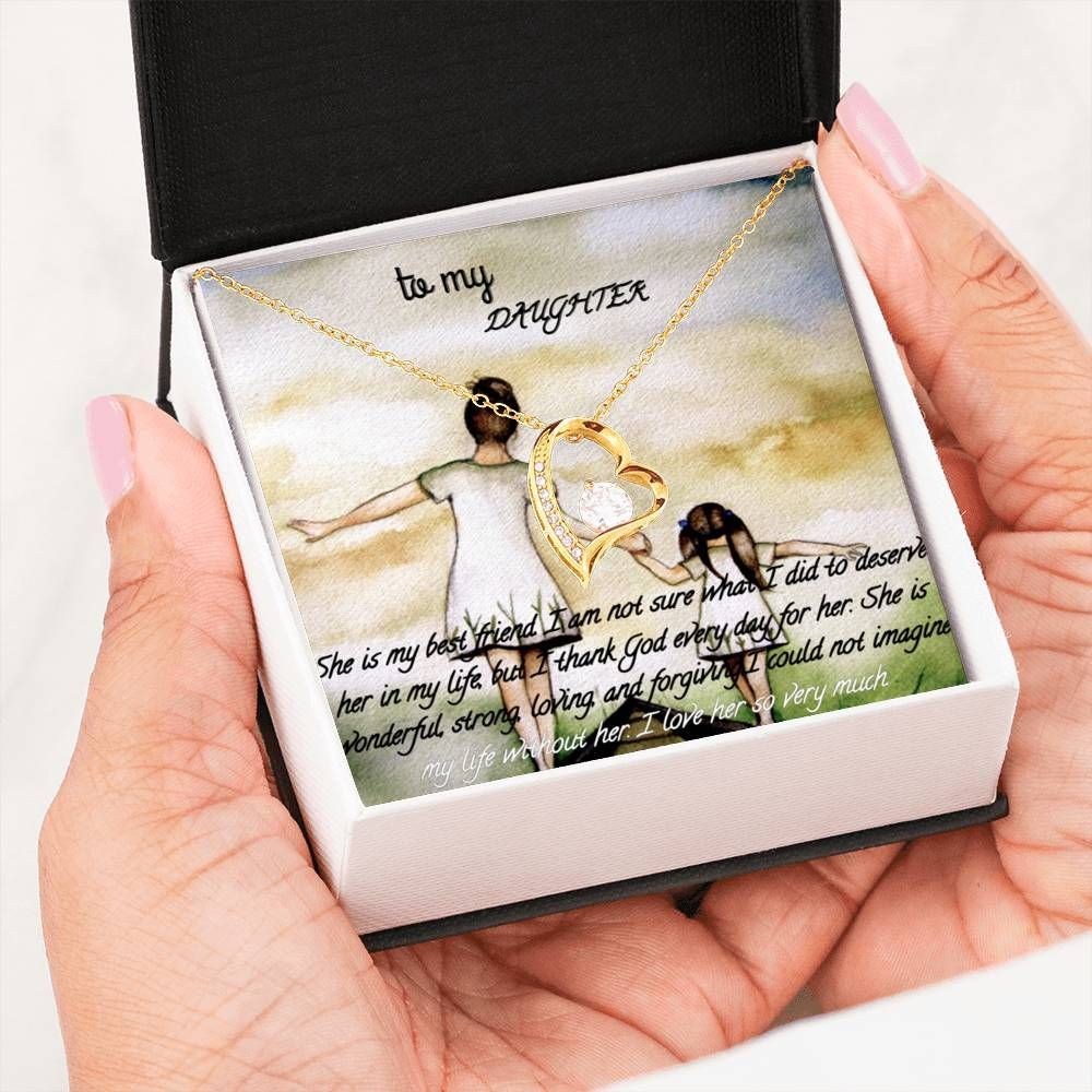 I Love You So Very Much Forever Love Necklace For Daughter