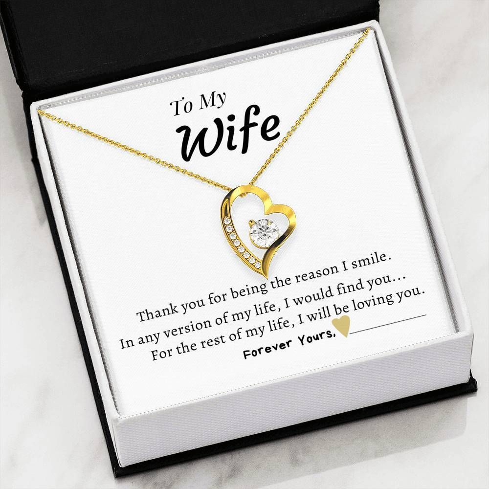 I Will Be Loving You Forever Love Necklace For Wife