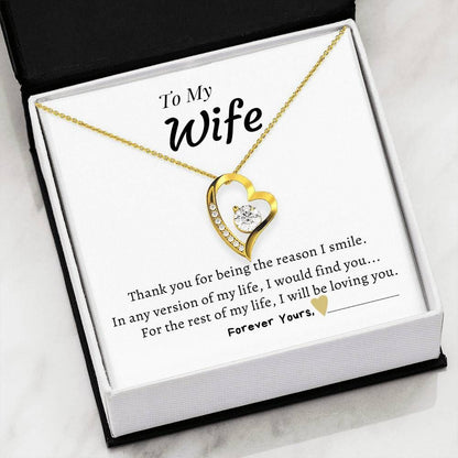 I Will Be Loving You Forever Love Necklace For Wife