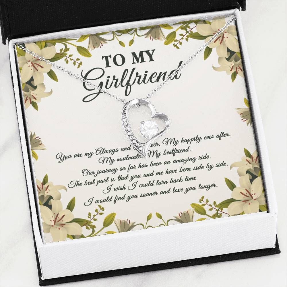 To Girlfriend You Are My Always And Forever Forever Love Necklace