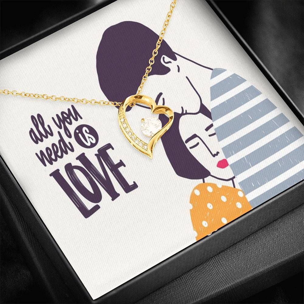 All You Need Is Love Forever Love Necklace For Wife