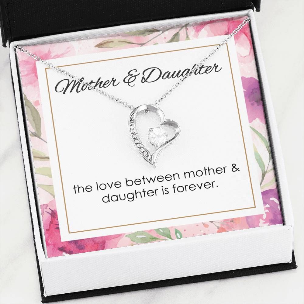 Mother And Daughter Love Between Forever Forever Love Necklace For Daughter