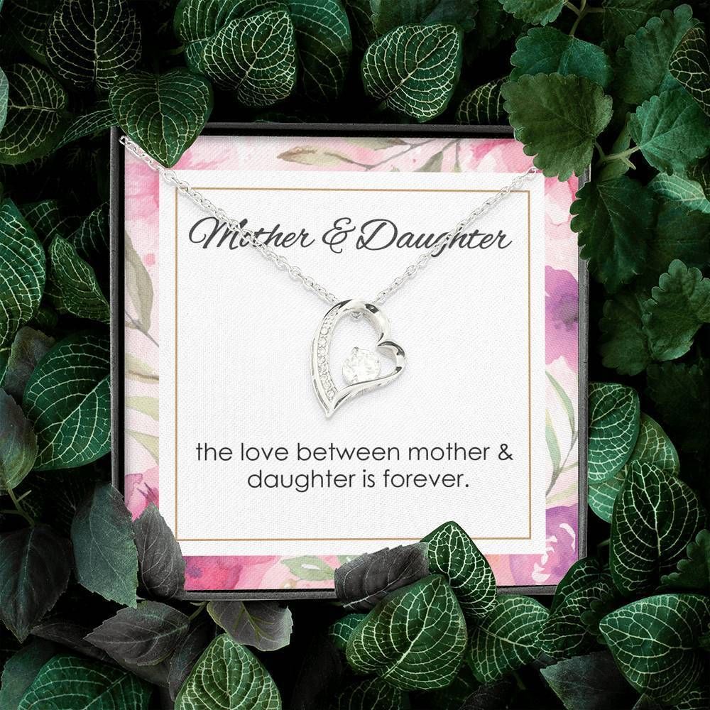 Mother And Daughter Love Between Forever Forever Love Necklace For Daughter