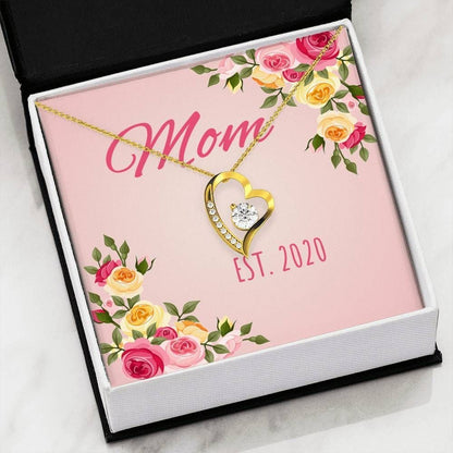 Mom Est 2020 Forever Love Necklace For Women