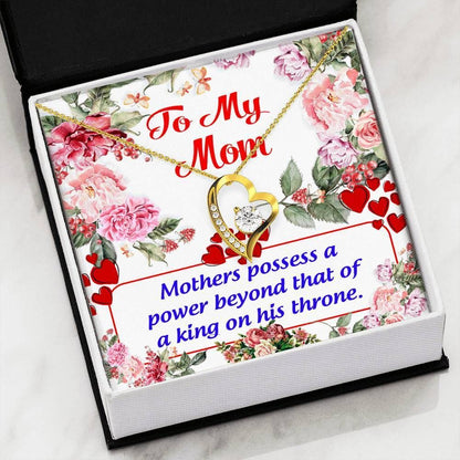 Mother's Possess A Power Forever Love Necklace For Mama