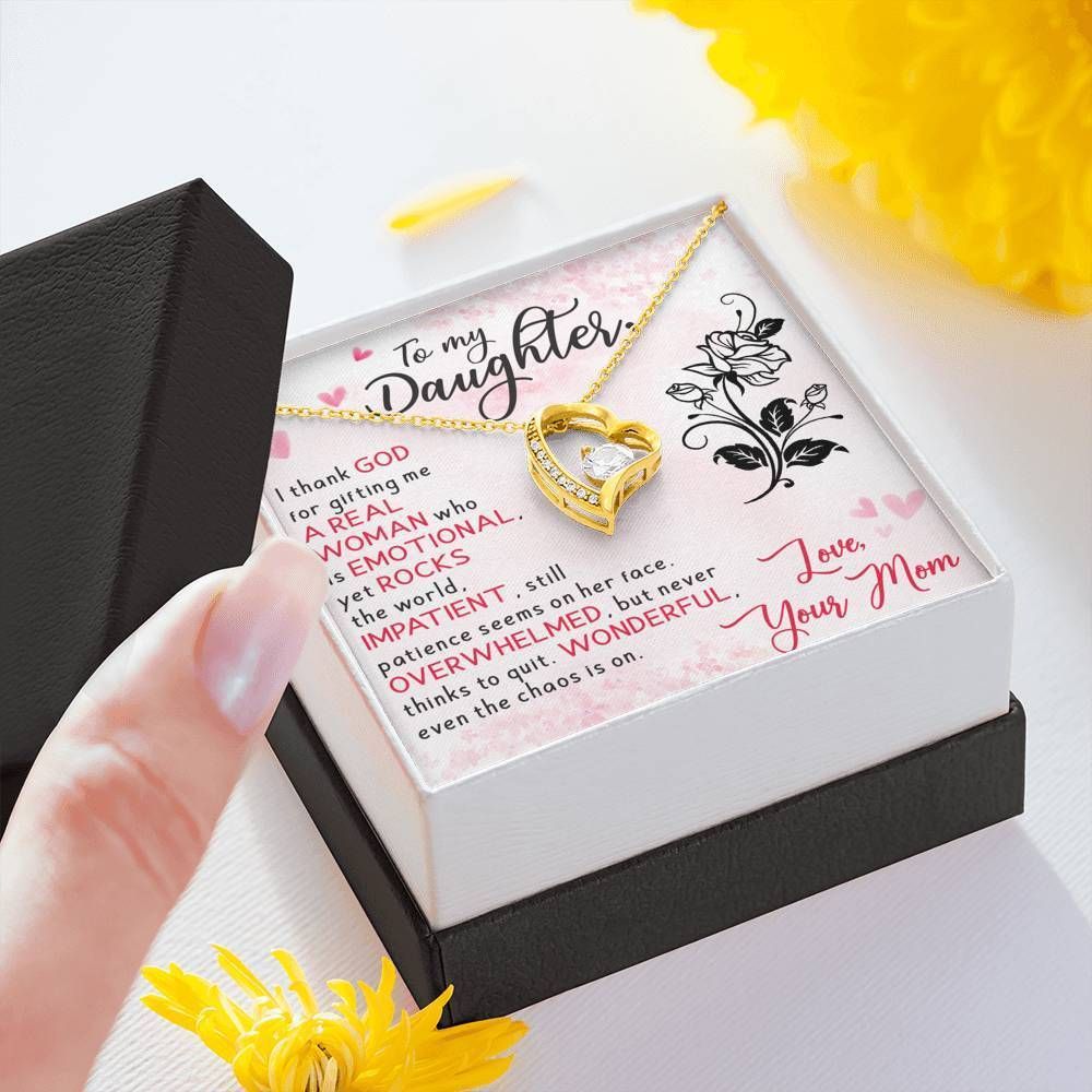 A Rocking And Wonderful Daughter Forever Love Necklace