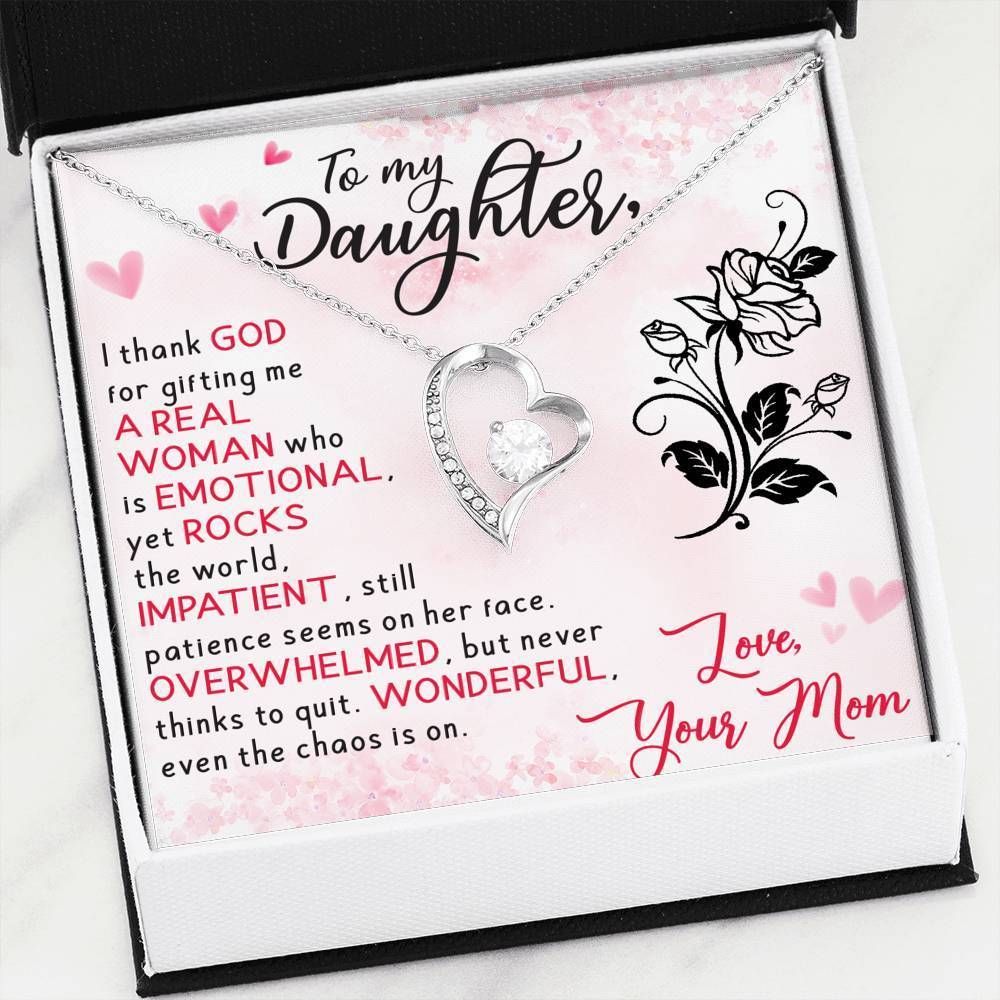 A Rocking And Wonderful Daughter Forever Love Necklace