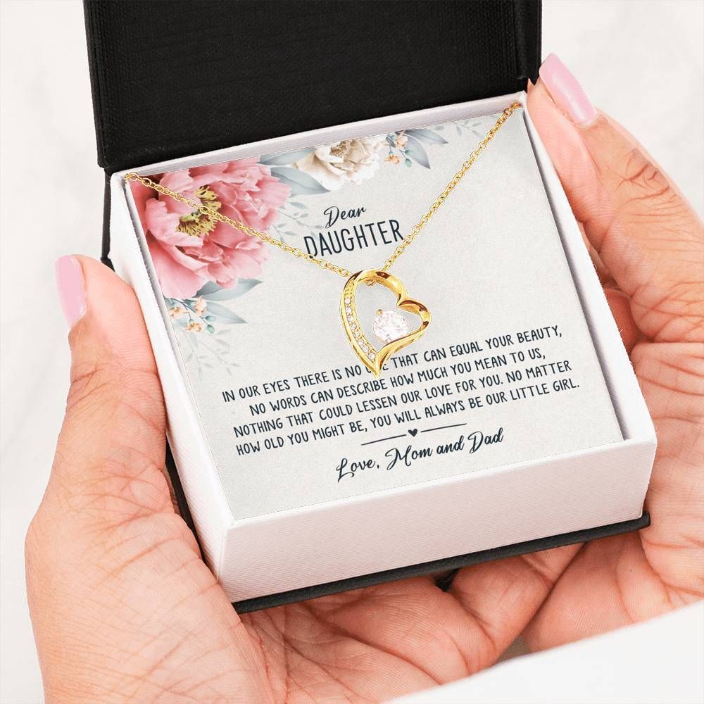 How Much You Mean To Us Forever Love Necklace For Daughter