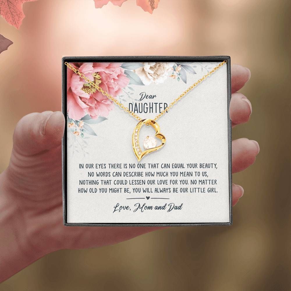 How Much You Mean To Us Forever Love Necklace For Daughter