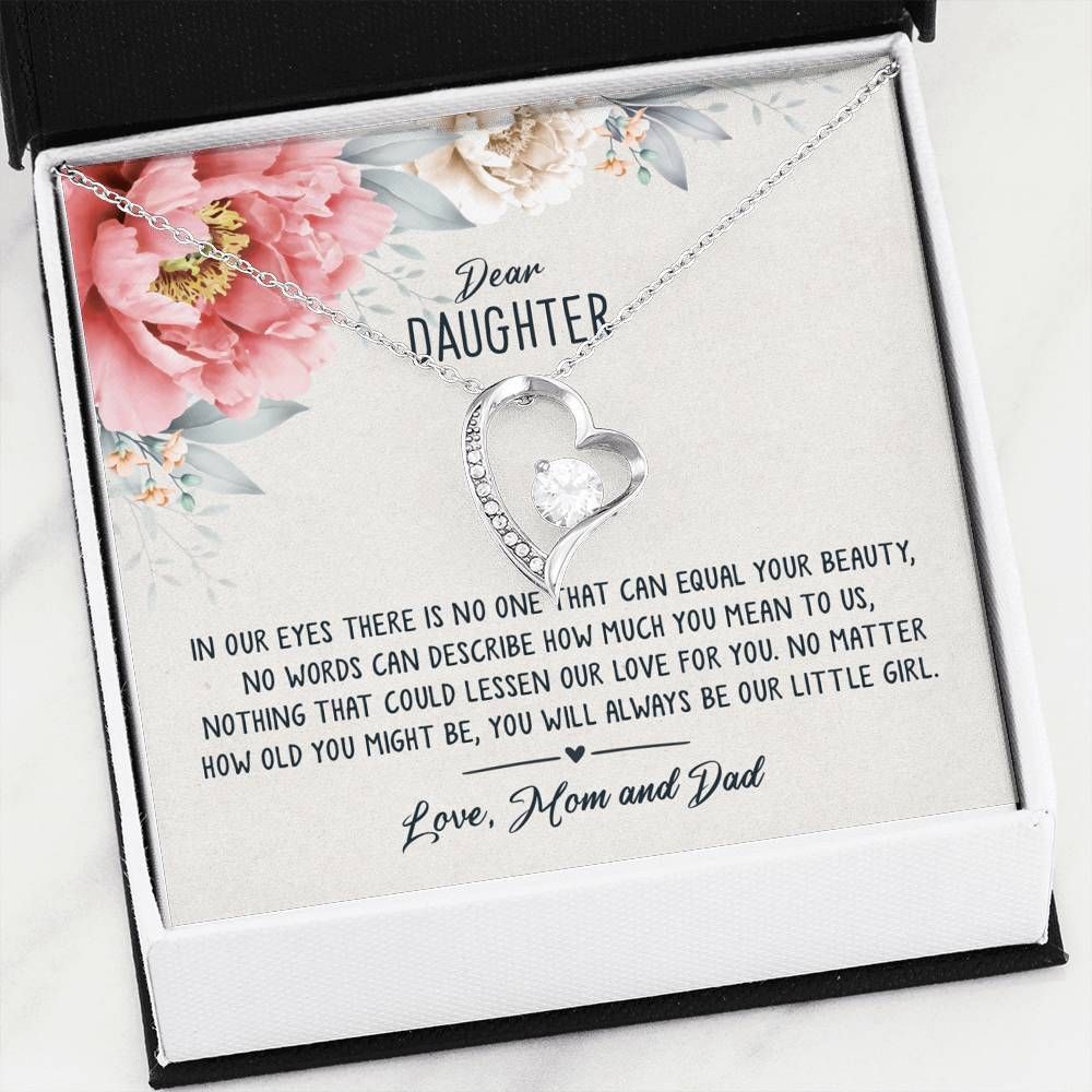 How Much You Mean To Us Forever Love Necklace For Daughter