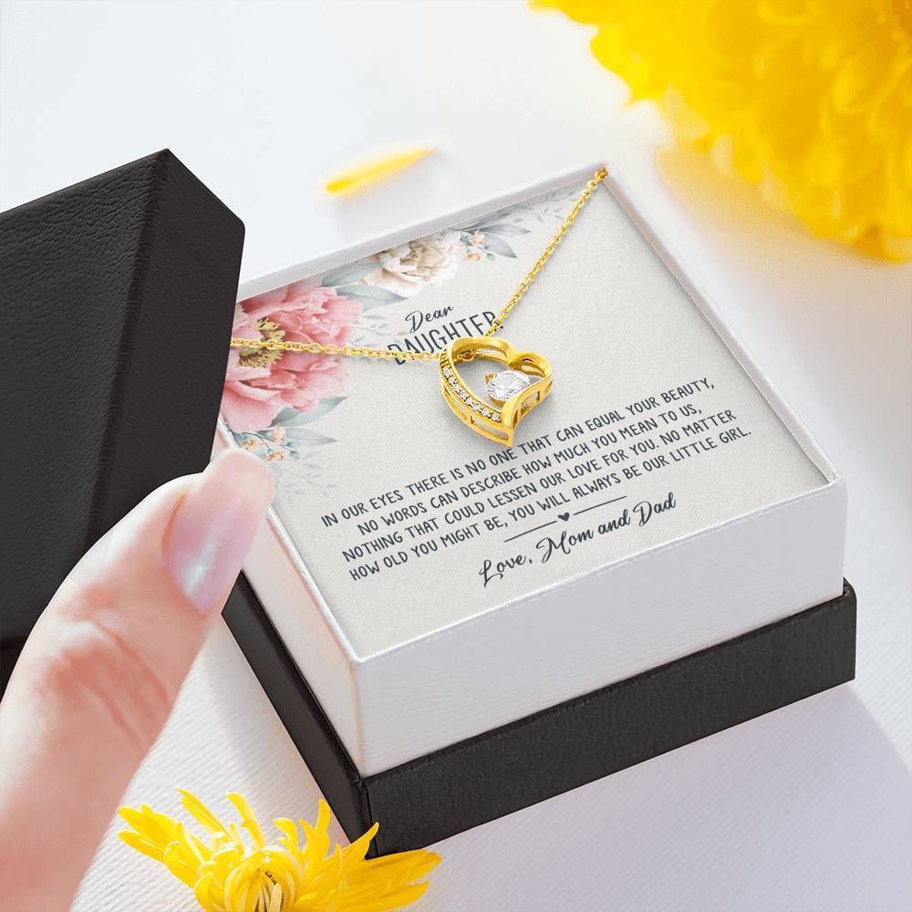 How Much You Mean To Us Forever Love Necklace For Daughter