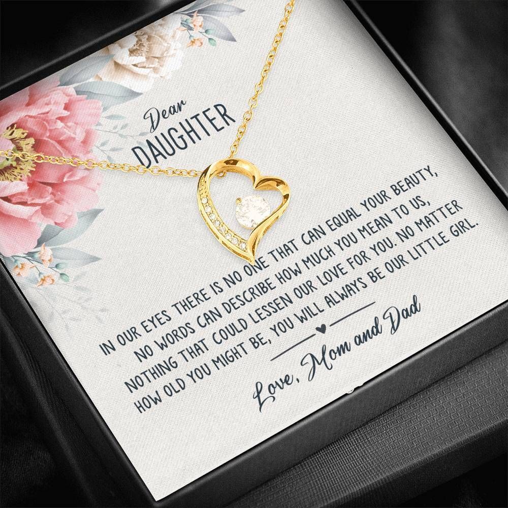 How Much You Mean To Us Forever Love Necklace For Daughter