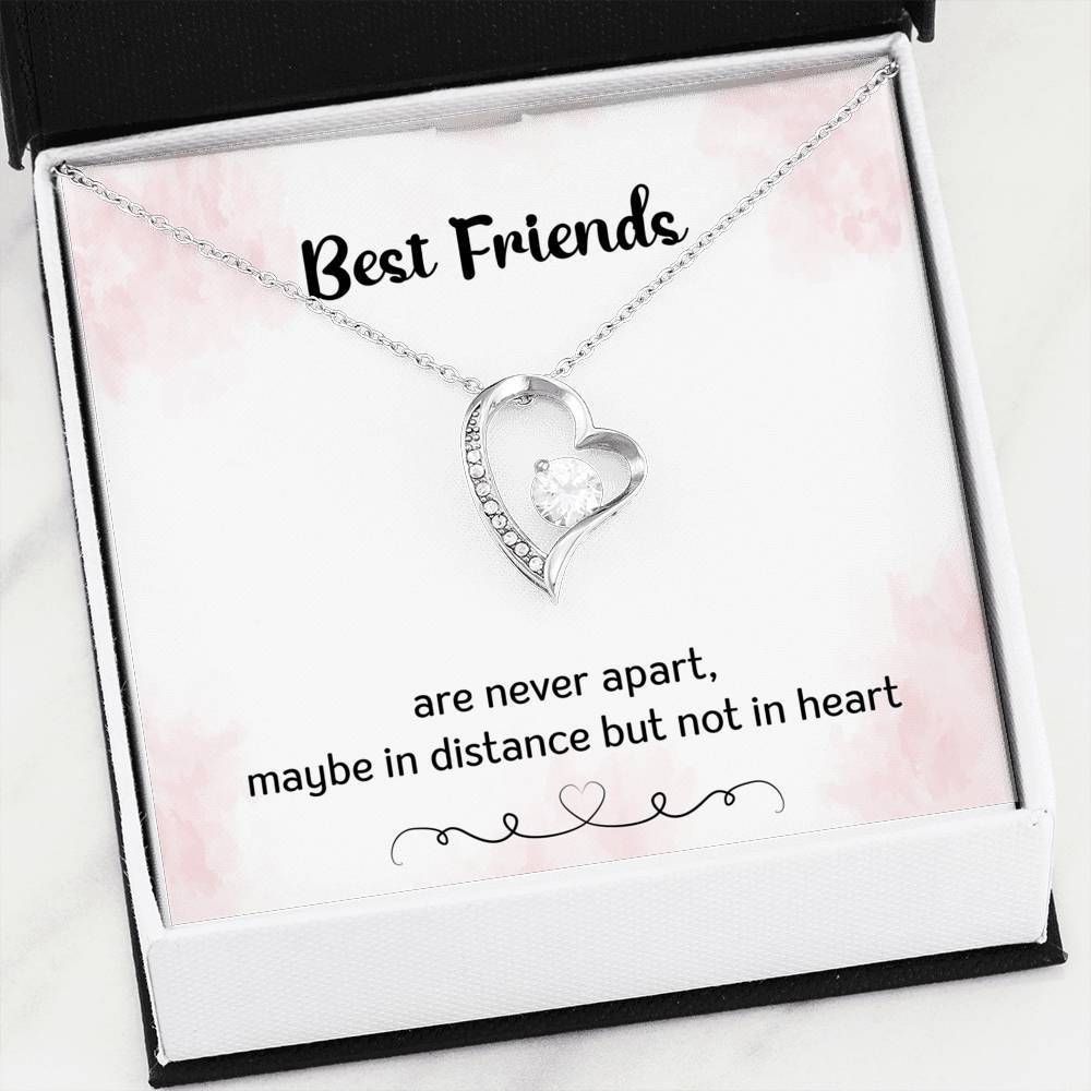 Best Friend Are Never Apart Forever Love Necklace For BFF