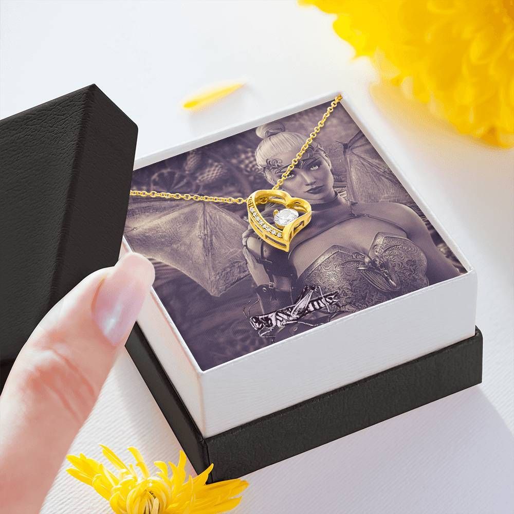 Will You Dare To Love Me Forever Love Necklace For Girlfriend