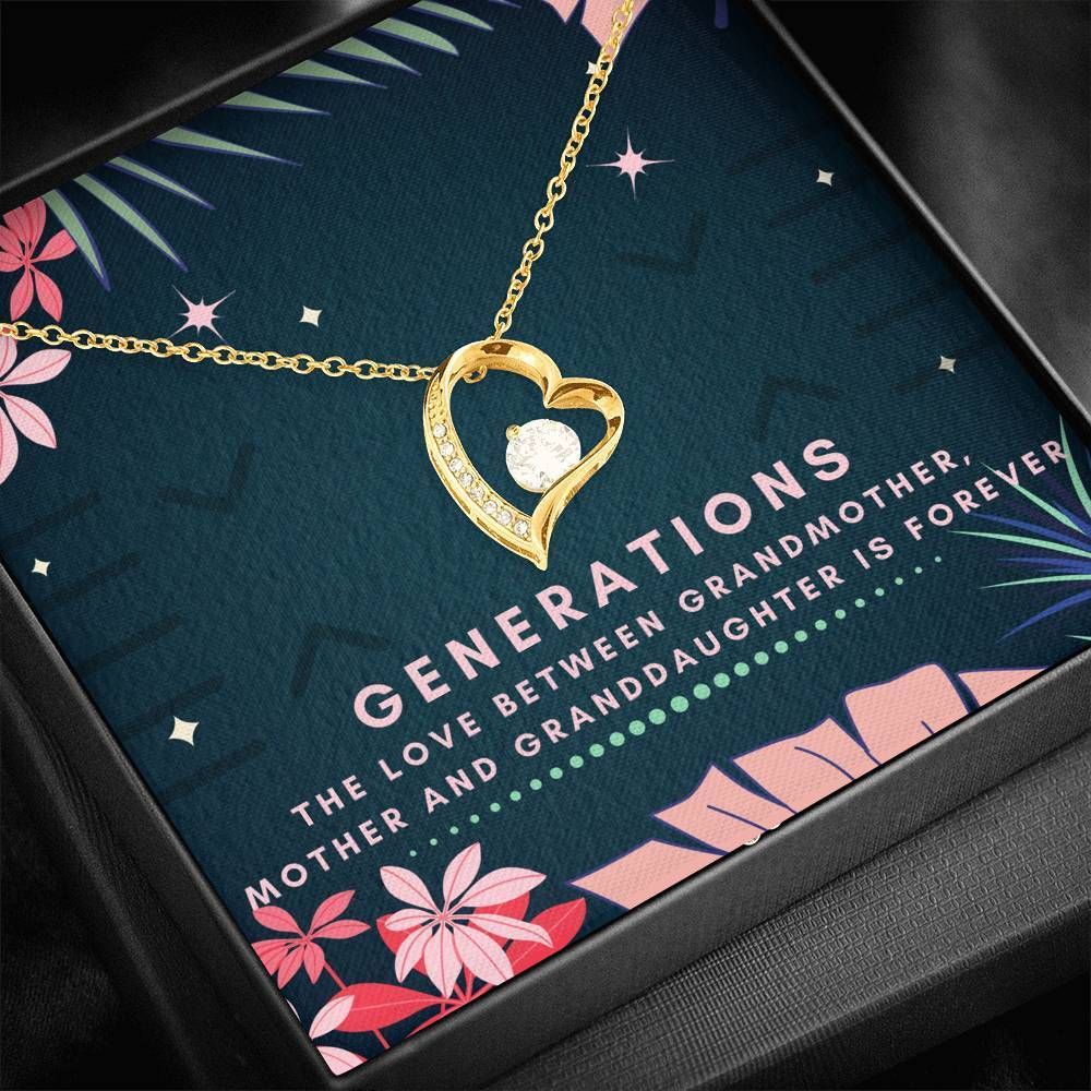 Generations Message Card Forever Love Necklace For Women