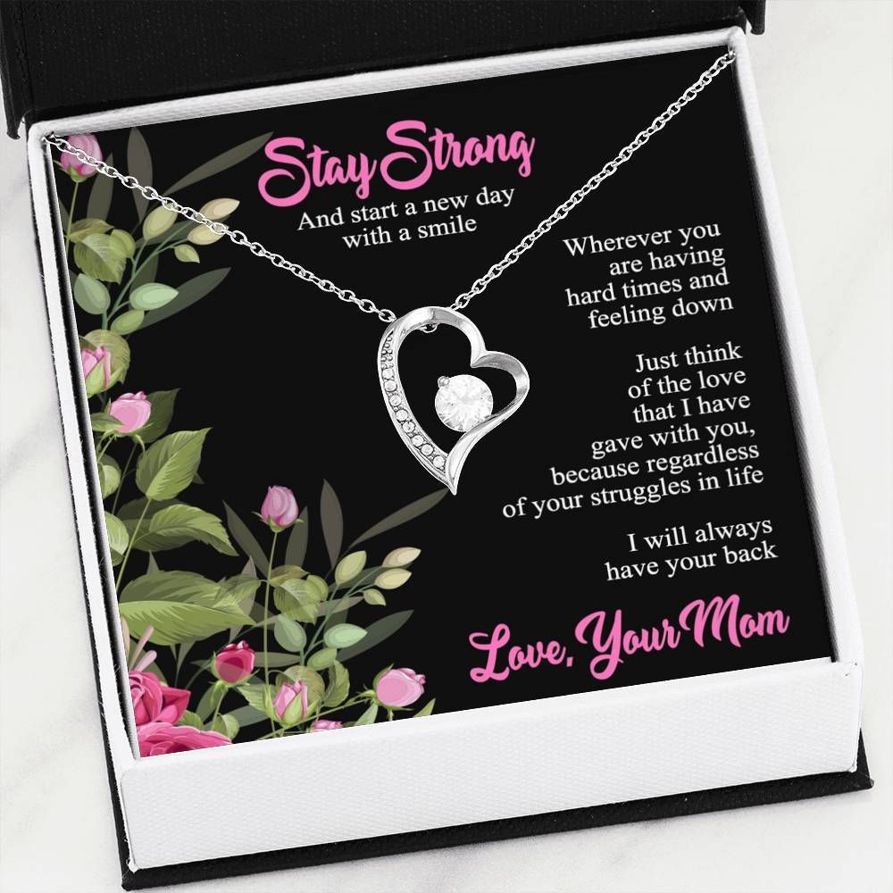 I Will Always Have Your Back Forever Love Necklace For Daughter