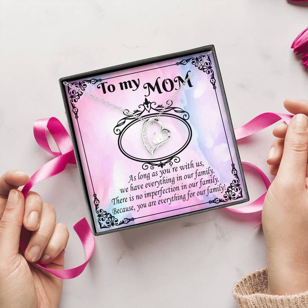 Mother Is Everything For Family Forever Love Necklace