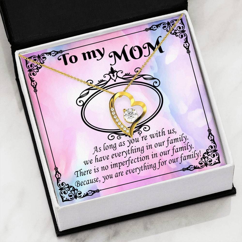 Mother Is Everything For Family Forever Love Necklace