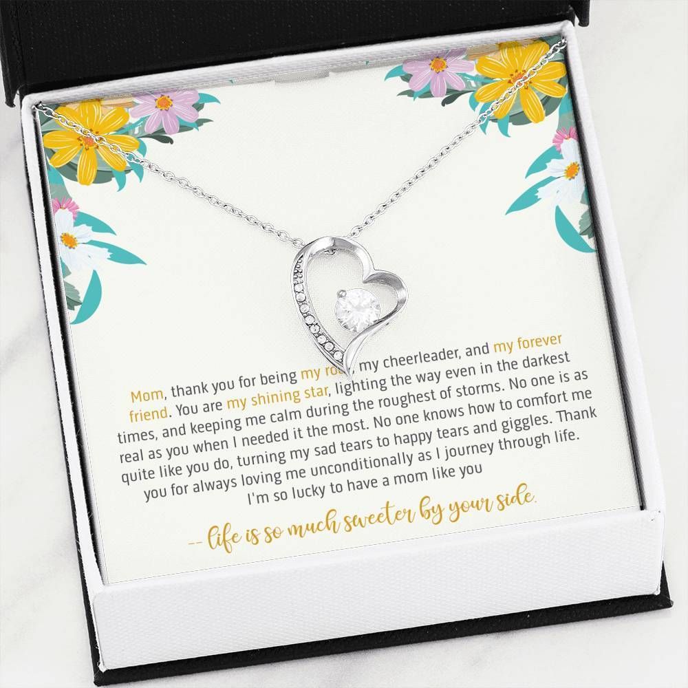 Thank For Being My Cheerleader Forever Love Necklace For Mama