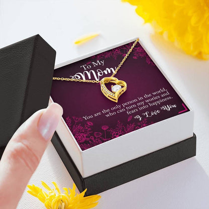 You Are The Only Person In The World Who I Love Forever Love Necklace