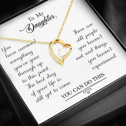 You Can Do This Forever Love Necklace For Daughter